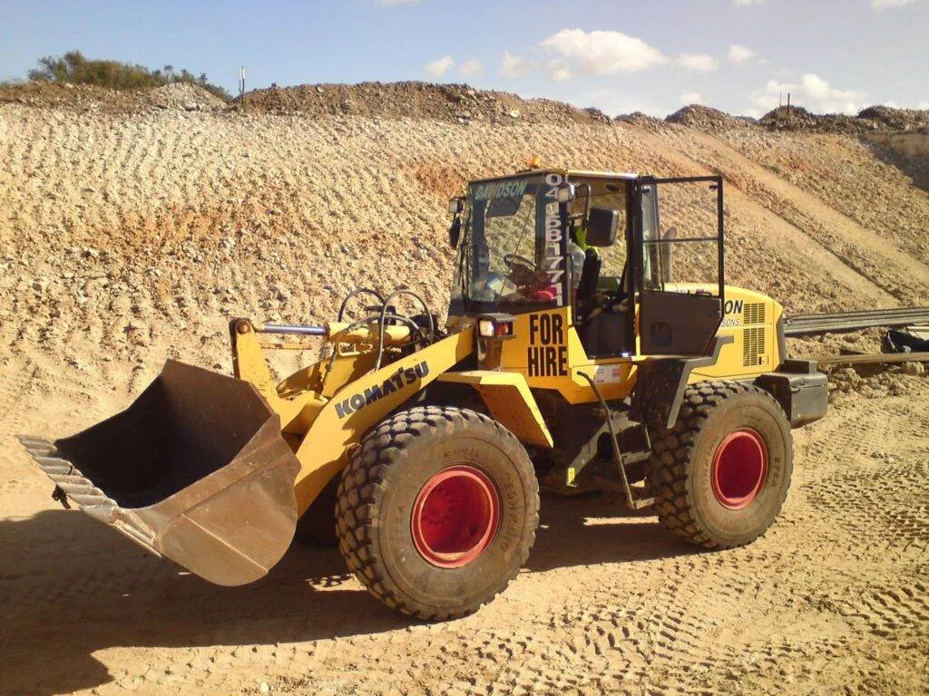 Front End Loader 3m3 Bucket Heavy Plant Hire Equipment